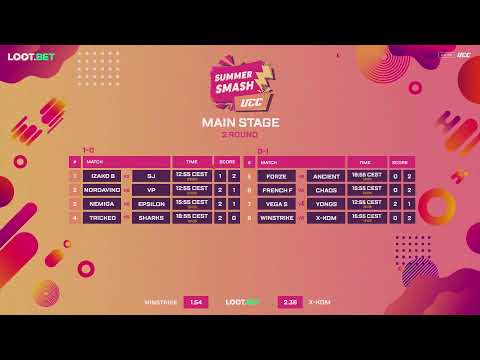 (EN) UCC Summer Smash | Winstrike vs x-kom | bo3 | by @oversiard & @VortexKieran