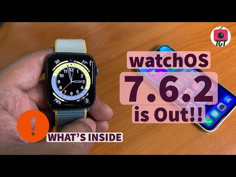 watchOS 7.6.2 Update Review! What's new, Security update, Performance & Battery Life | TGT