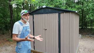 Are They Worth IT  Metal Garden Shed  Patiowell