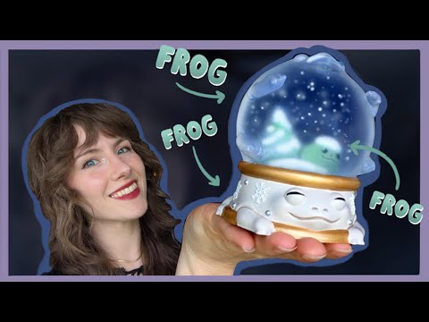 I Made a Frog Snow Globe