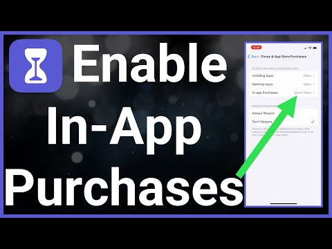 How To Enable In-App Purchases