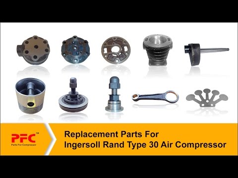 Replacement parts for ingersoll rand type 30 air compressor