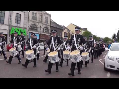 Flutes & Drums at Bangor Junior Orange 30/05/15