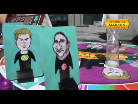 Sveriges mest aktuella brädspel om svensk politik - Jakten på Makten