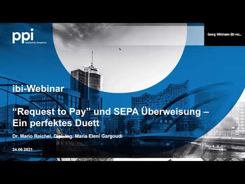 ibi-Webinar: Request to Pay und SEPA Überweisung – ein perfektes Duett
