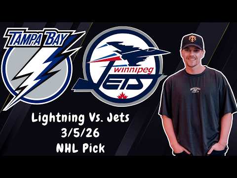Tampa Bay Lightning vs Winnipeg Jets 3/5/26 NHL Picks and Predictions | Nick Menken Best Bets