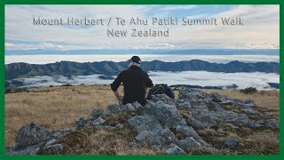 Download Lagu Solo Walks New Zealand in 4K: Mount Herbert / Te Ahu Patiki Summit Track Thumbnail