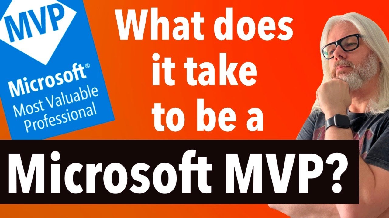 What does it take to be a Microsoft MVP?