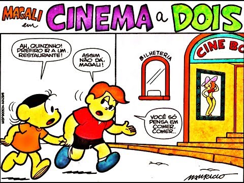 Magali - Cinema a dois, Quadrinhos Turma da Mônica