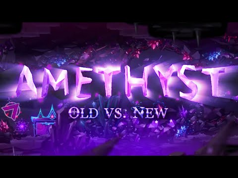 Amethyst: Old vs. New Comparison | Geometry Dash 2.2