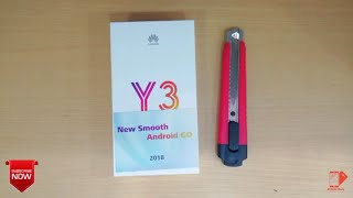 Huawei Y3 2018 unboxing Bangla. Android 8.0