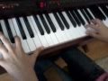 Таня играет на пианино музыку из кинофильма "Сумерки" 