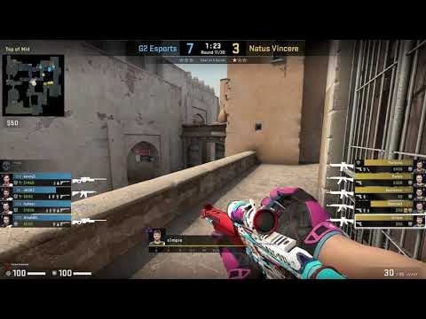 CS:GO POV Demo Na'Vi S1mple (26/19) vs G2 (de_dust2)