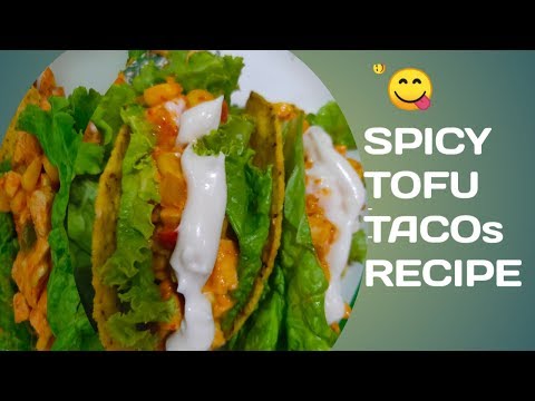 Snackrecipe|Tofu Tacos recipe/How to make Spicy Tofu TACOS recipe#ArasiFoodCourt#