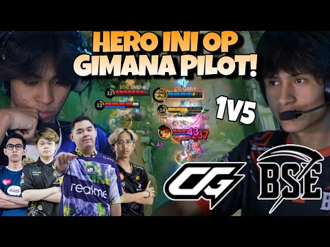 JOY GARYY MODE 1V5 GINI COK !! TERLALU GALAKK !! CG VS BSE MATCH 1 - M7 SWISS STAGE
