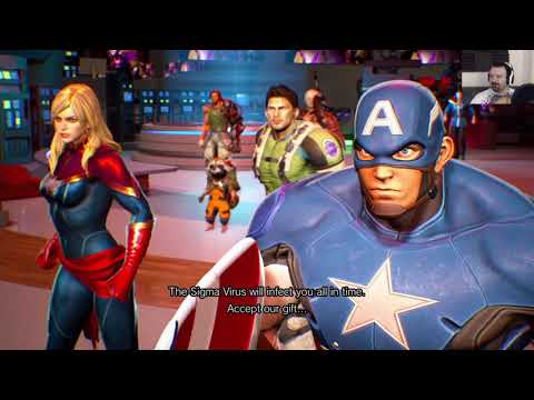 Marvel vs. Capcom Infinite Story playthrough pt3 - Return of Civil War!