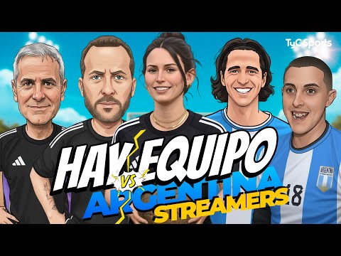 HAY EQUIPO vs. SELECCIÓN ARGENTINA de STREAMERS 😂 Fútbol, risas, asado, anécdotas, goles y más