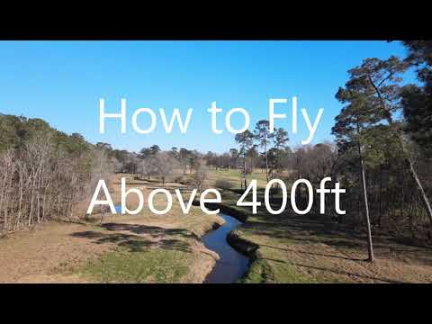 image-How can I legally fly a drone above 400 feet?