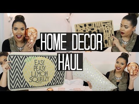 Home Decor Haul! Homesense, Marshall's, Walmart | samantha jane Video