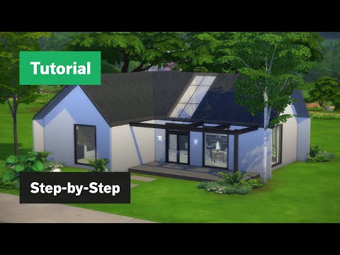 Modern Bungalow • The Sims 4 Step-by-Step House Building Tutorial [Beginner]