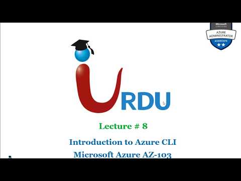 Introduction to MS Azure Series AZ 103