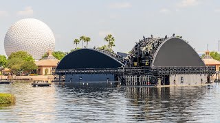 Harmonious barge lighting test