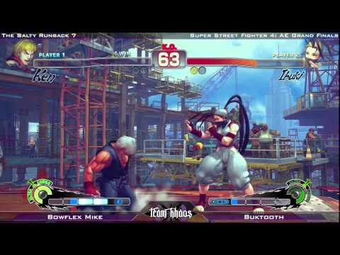 The Salty Runback 7 SSF4AE   Bowflex Mike vs Buktooth   GF