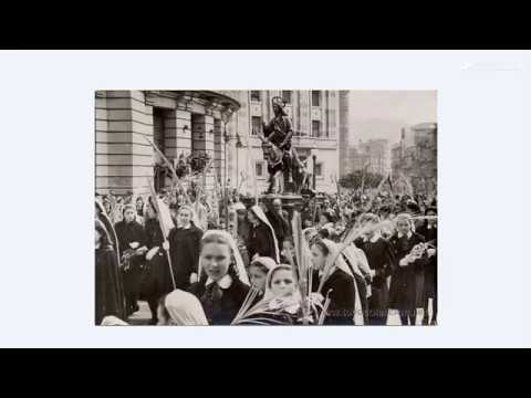Cambios del masonazo Bugnini en el Domingo de Ramos 1955-56 Misa y Procesion