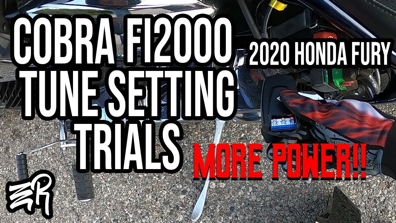2020 Honda Fury Fi2000 Tuner Setting