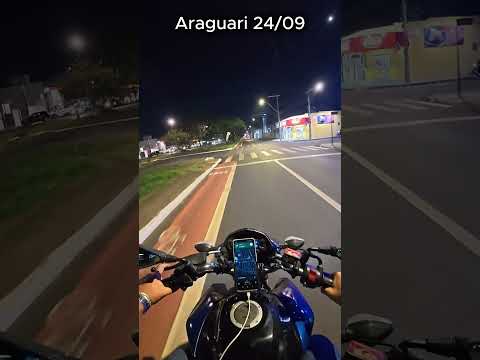 A cidade de Araguari noturno #araguari #araguarimg #minasgerais #motovlog