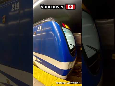 Vancouver's SkyTrain #vancouver #skytrain #asmr #shorts