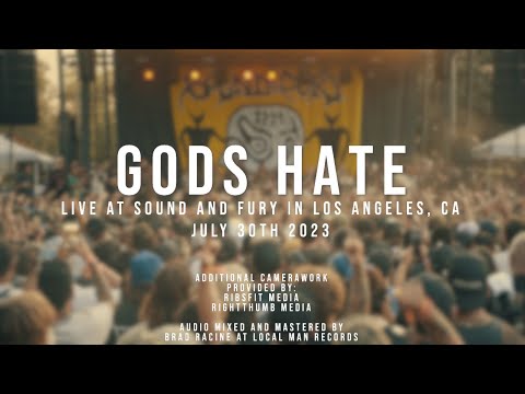 (197 Media) Gods Hate - Live at Sound and Fury 2023