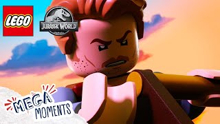 The Secret Mission | LEGO Jurassic World: Legend of Isla Nublar | Mega Moments