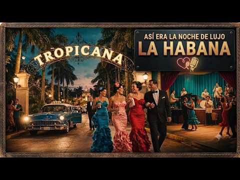 🇨🇺 Así era una noche de lujo en La Habana antes de la Revolución Cubana | Reconstrucción con IA