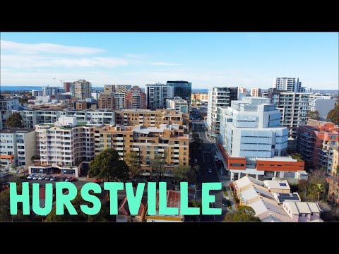 Hurstville South of Sydney NSW Australia 2021 Aerial View