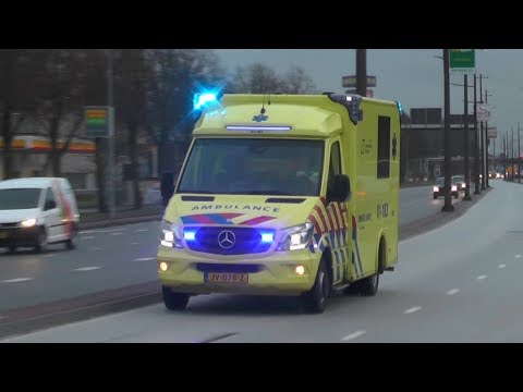 A1, C. Miesen Ambulances 01-120 Groningen & 01-183 Hoogezand naar het UMCG