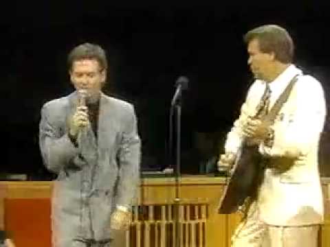 Glen Campbell and Larry Gatlin  Farther Along   YouTube