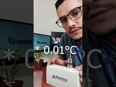 Registrador de temperatura sumergible y resistente - MADGETECH #SHORT