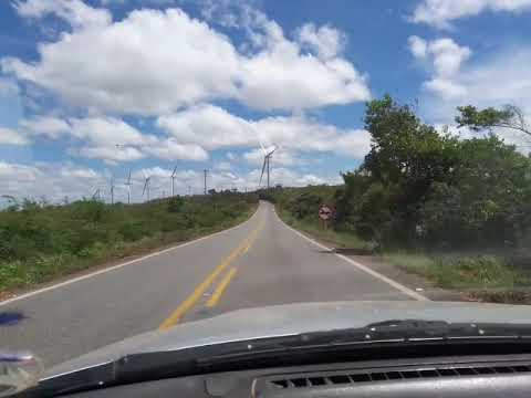 Torres de energia eólica - Rodovia BR 430 Caetité - Igaporã / Bahia
