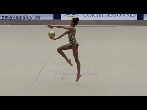 Manelle INAHO (FRA) ball - 2019 Corbeil senior AA