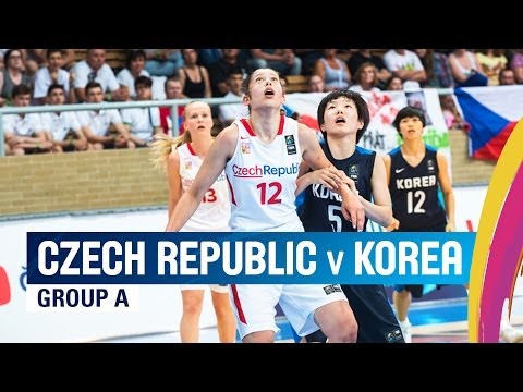 Czech Republic v Korea - Group A - 2014 FIBA U17 World Championship for women