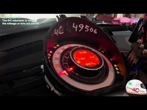 Alfa Romeo 4C Write in the odometer and tips.