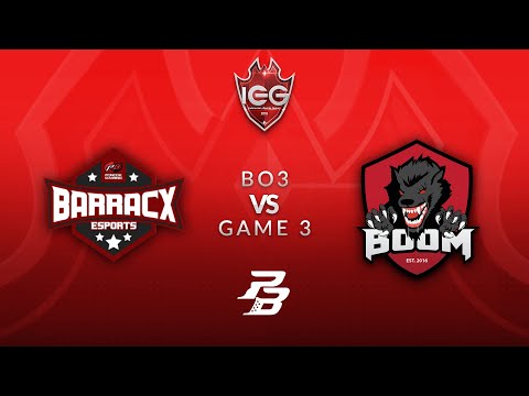 Point Blank - BOOM ID vs PG BarracX (BO3 - Game 3) | Online Playoffs | IEG 2018
