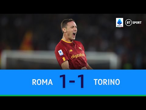 Roma vs Torino (1-1) | Matic's late strike earns a point for Roma | Serie A Highlights