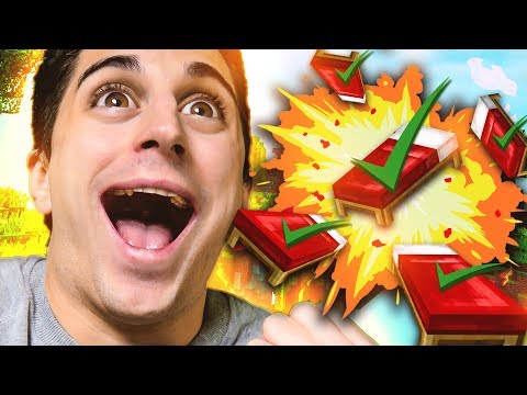 I DESTROYED ALL MY OPPONENTS' BEDS!! Minecraft Bedwars CHALLENGE!