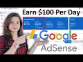 How to Earn Money with Google AdSense in 2024 (100$ a day)