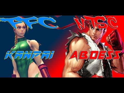 FFC Kanpai ( Cammy ) VS NTSC Abdess ( Ryu, various )