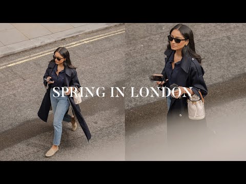 SPRING IN LONDON | EVERYDAY SPRING OUTFITS LOOKBOOK