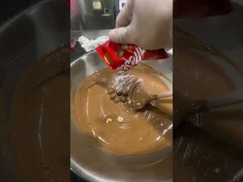 Galaxy chocolate melt with maltesers topping #short #asmr #satisfying #sound #fyp
