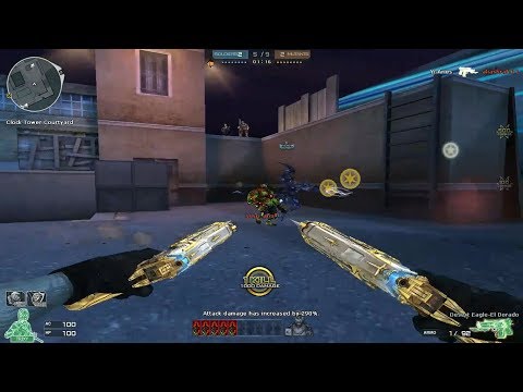 Crossfire NA 2.0: Desert Eagle El Dorado (DE Dorado)(VIP) HMX (Zombie V4) Gameplay